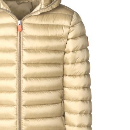 25FW [키즈] 세이브더덕 자켓 J32310G IRIS2140034 Shore beige - SAVE THE DUCK