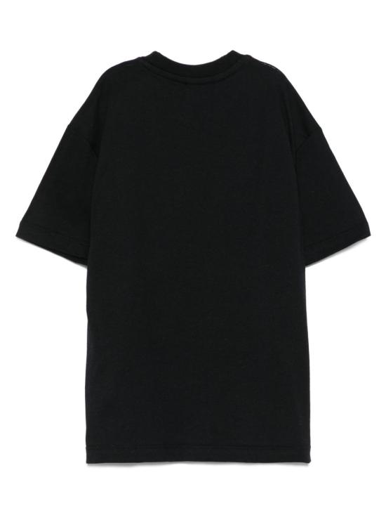 25FW [키즈] 엠에스지엠 티셔츠 F5MSJBTH303 110 Black - MSGM