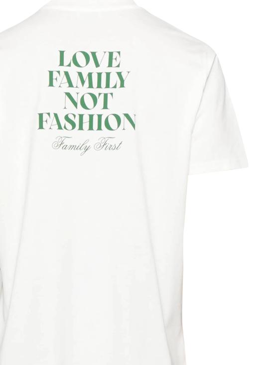 25FW 패밀리퍼스트 밀라노 반팔 티셔츠 TS2503 WHITE - FAMILY FIRST MILANO