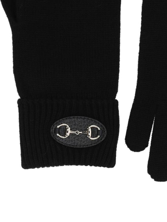 25FW 구찌 장갑 836731 3G2001000 Black - GUCCI