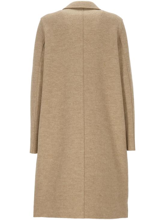 25FW 해리스와프런던 코트 AE1331MLC 440 Beige melange - HARRIS WHARF LONDON