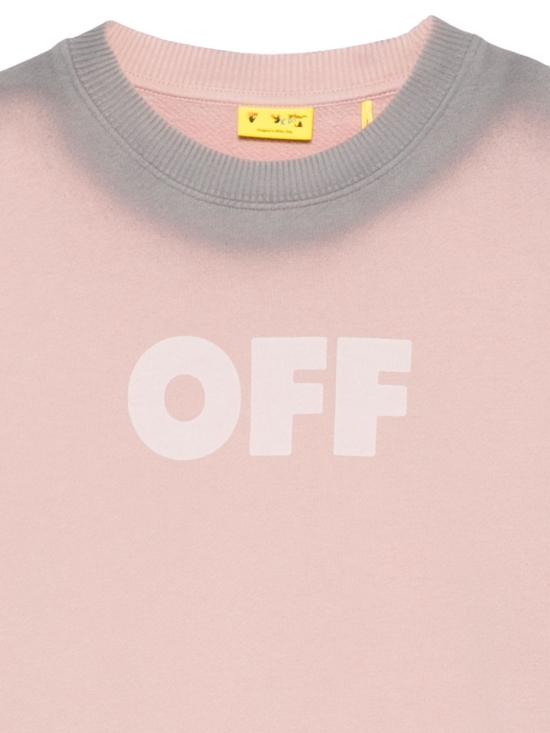 25FW [키즈] 오프화이트 티셔츠 OGBA001F25FLE004 3B3C Rose pink - OFF WHITE