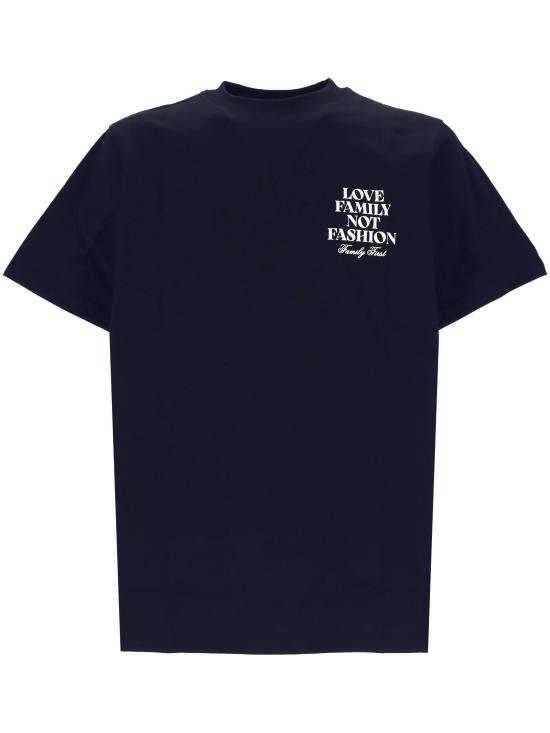 25FW 패밀리퍼스트 밀라노 반팔 티셔츠 TS2503 DARK BLUE