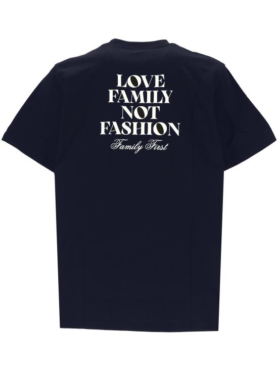 25FW 패밀리퍼스트 밀라노 반팔 티셔츠 TS2503 DARK BLUE - FAMILY FIRST MILANO