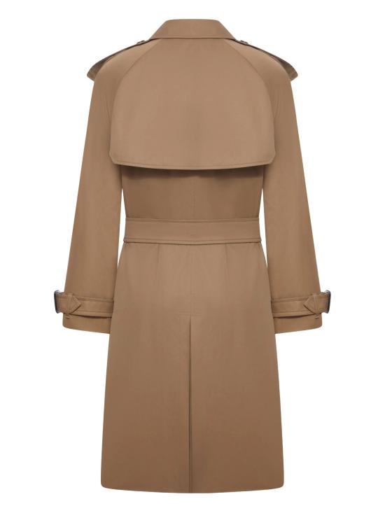 25FW 버버리 롱 개버딘 체스트우드 트렌치코트 8113612 X CLAY BROWN - BURBERRY