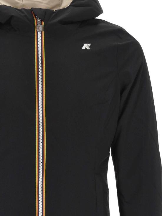 25FW 까웨 수트 자켓 K6128TW BC9 BLACK PURE BEIGE CASHMERE - K-WAY