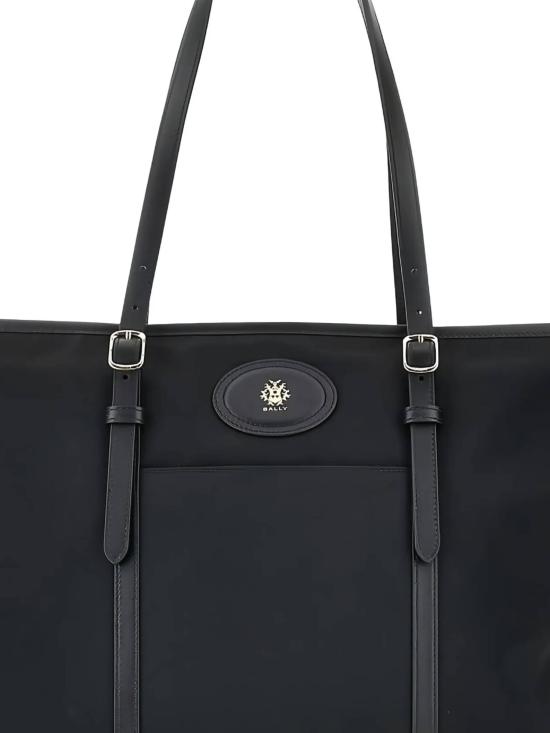 25FW 발리 토트백 WAE075 NY328U901Y BLACK YELGOLD - BALLY