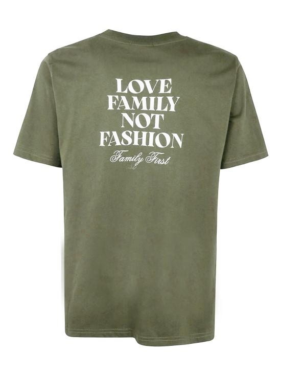 25FW 패밀리퍼스트 밀라노 반팔 티셔츠 TS2503 LIGHT GREEN - FAMILY FIRST MILANO