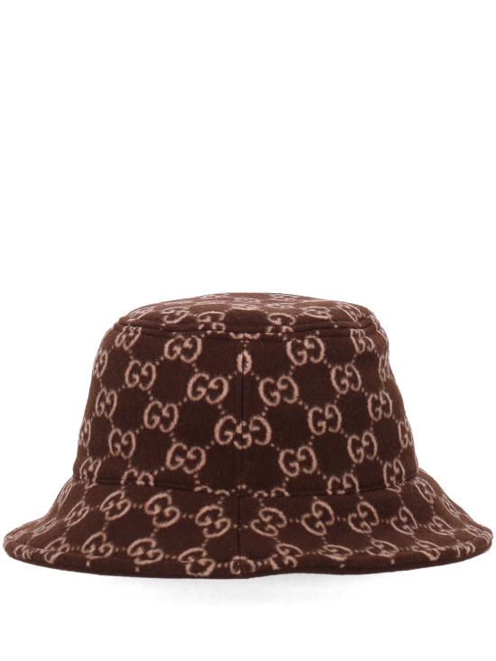 25FW 구찌 GG 울 버킷 햇 838744 3HBC42000