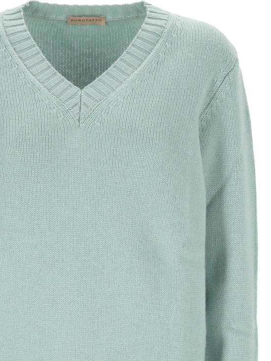 25FW 푸로타토 스웨터 2141 509 Mint Green - PUROTATTO