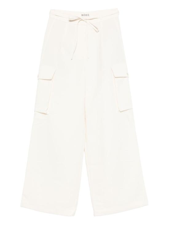 25FW 로에 스트레이트 팬츠 416 30030 White