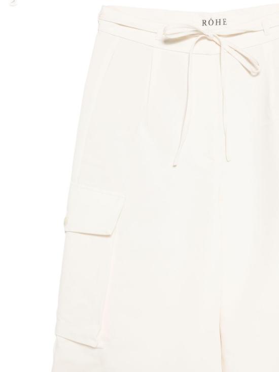 25FW 로에 스트레이트 팬츠 416 30030 White - ROHE