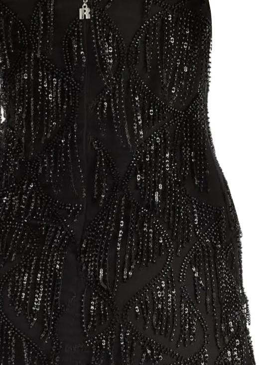 25FW 로테이트 바이 크리스텐슨 미디 원피스 114622100 BCR1994100 Black - ROTATE BY BIRGERCHRISTENSEN