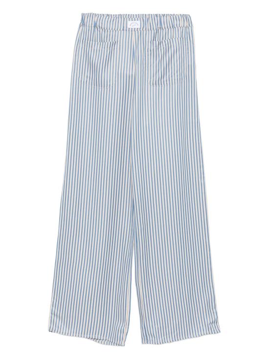 25FW 메종 라비쉬 스트레이트 팬츠 YWOUDINSTRIPES STRIPES CREAM BLUE