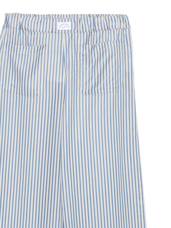 25FW 메종 라비쉬 스트레이트 팬츠 YWOUDINSTRIPES STRIPES CREAM BLUE - MAISON LABICHE