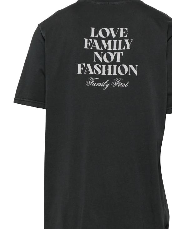 25FW 패밀리퍼스트 밀라노 반팔 티셔츠 TF2504 BLACK - FAMILY FIRST MILANO