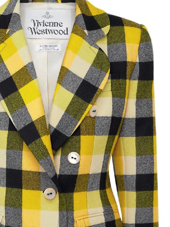 25FW 비비안웨스트우드 수트 자켓 1401007P W018QE206 PIXEL CHECK - VIVIENNE WESTWOOD