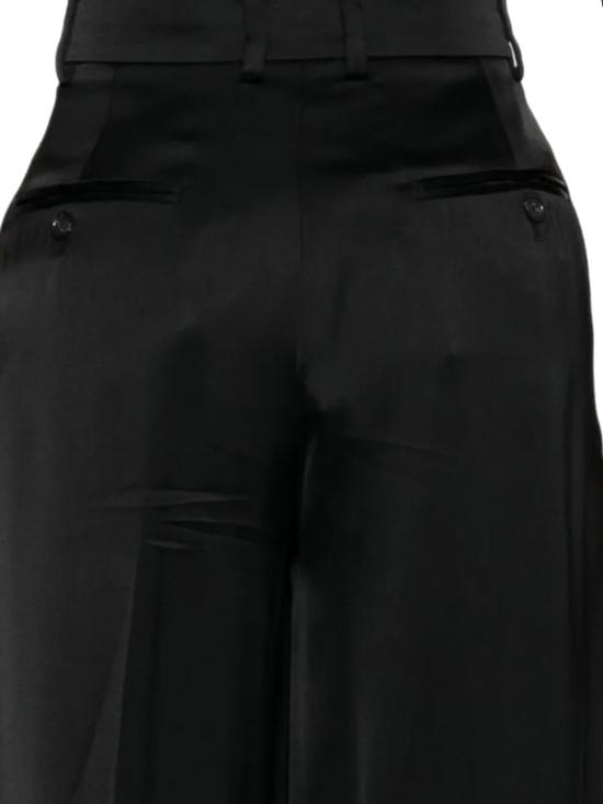 25FW 토템 롱 스커트 254WRB0303FB0020 001 Black - TOTEME