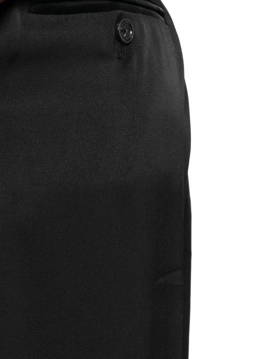 25FW 토템 롱 스커트 254WRB0303FB0020 001 Black - TOTEME