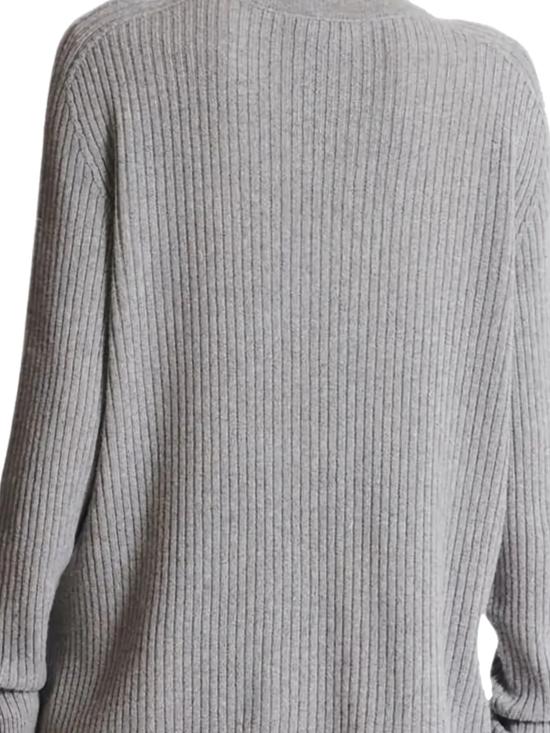 25FW 발망 가디건 FF0KO003KJ17 9UB GRIS CHINE - BALMAIN