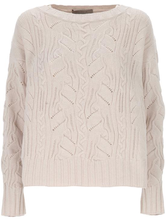 25FW 디익스테리어 스웨터 61195 7GESS Gesso