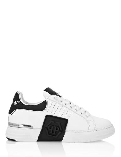 25FW 필립 플레인 드레스 슈즈 USC0775 PLE005N 01 White - PHILIPP PLEIN