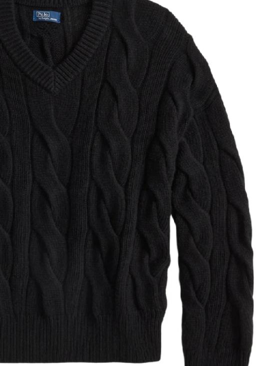 25FW 폴로 랄프로렌 스웨터 211972127 003 Black - POLO RALPH LAUREN