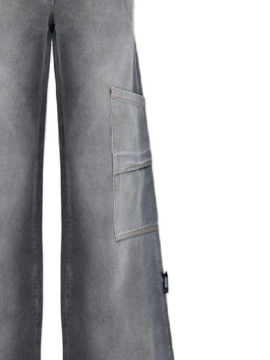 25FW 오프화이트 데님 팬츠 OWYB01IF25DEN001 1200 BLEACH BLA - OFF WHITE