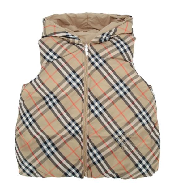 25FW [키즈] 버버리 베스트 8112754 X SAND IP CHECK