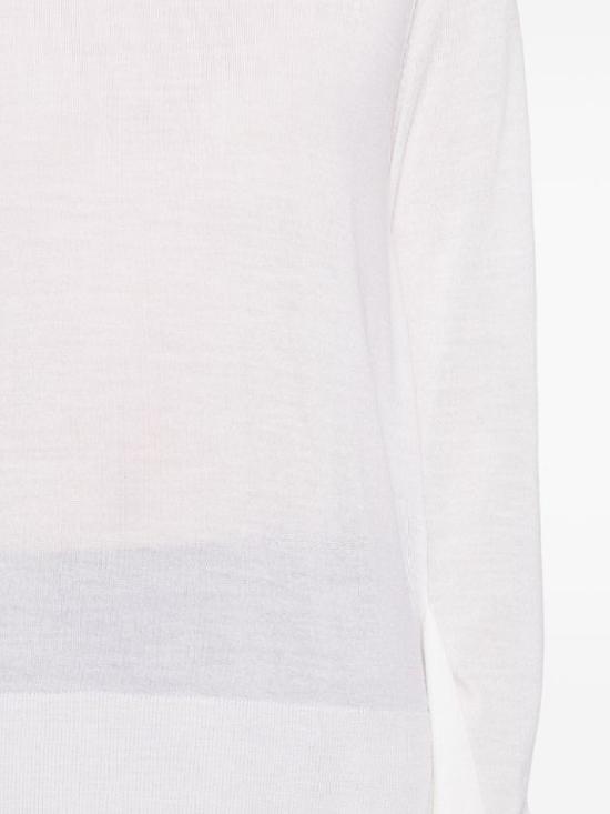 25FW 토템 스웨터 254WRT0615YA0087 047 White - TOTEME