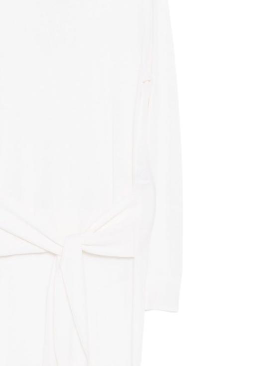 25FW 토템 스웨터 254WRT0615YA0087 047 White - TOTEME