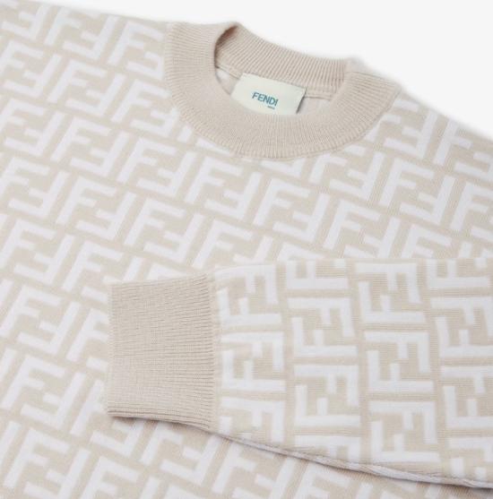 25FW [키즈] 펜디 캐시미어 니트 JUG200 AYMVF1QF4 - FENDI