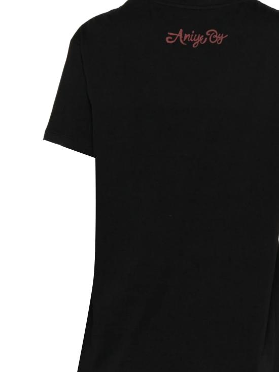 25FW 아니예 바이 반팔 티셔츠 181452 00336 Black - ANIYE BY