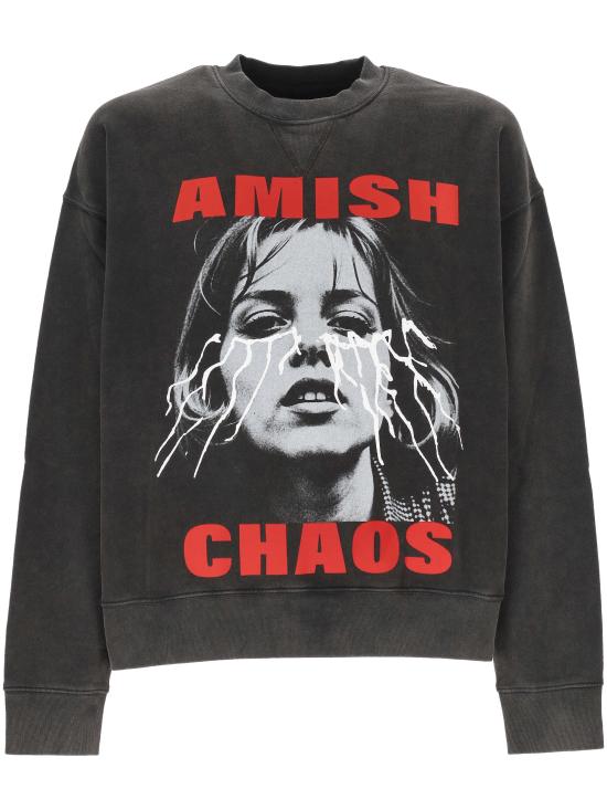 25FW 아미시 스웨터 AMU134 CN292154C0020 Black