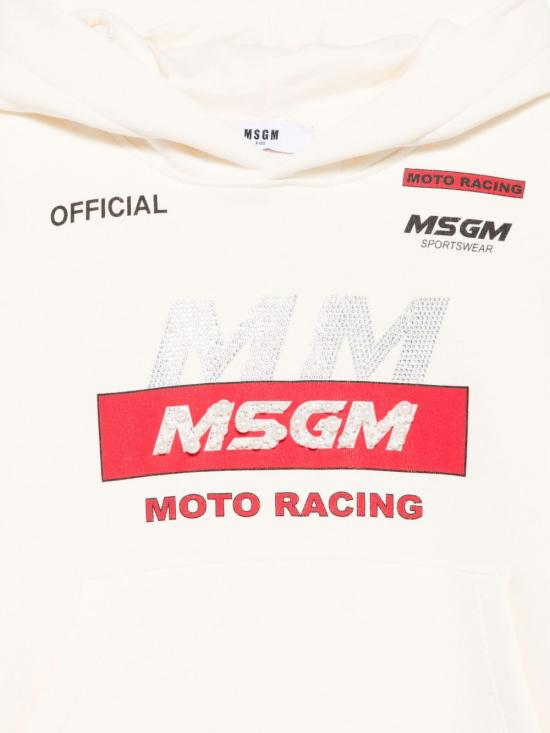 25FW [키즈] 엠에스지엠 트레이닝 상의 F5MSJGHS193 013 Cream cream - MSGM