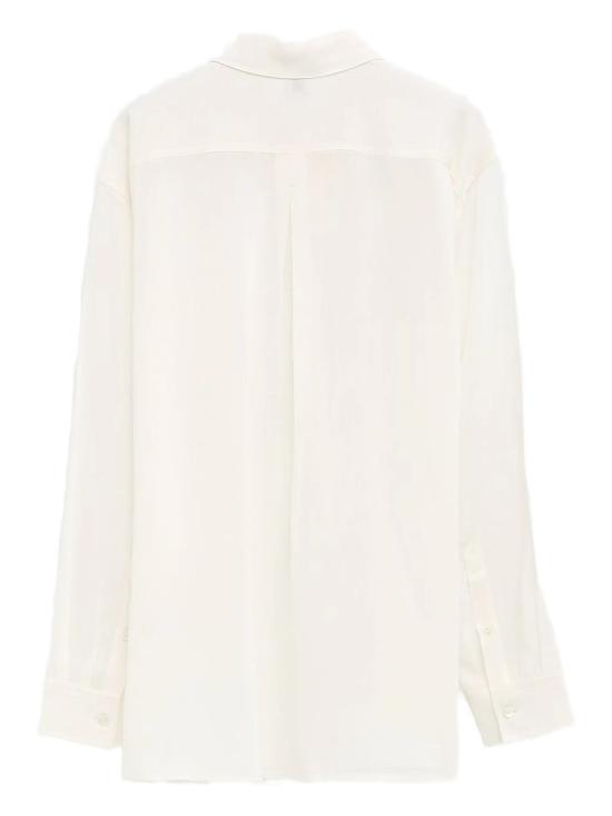 25FW 토템 셔츠 254WRT0480FB0480 106 Milk - TOTEME