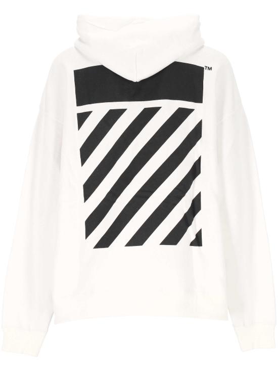 25FW 오프화이트 긴팔 티셔츠 OMBB085F25FLE00S 0110 WHITE BL - OFF WHITE