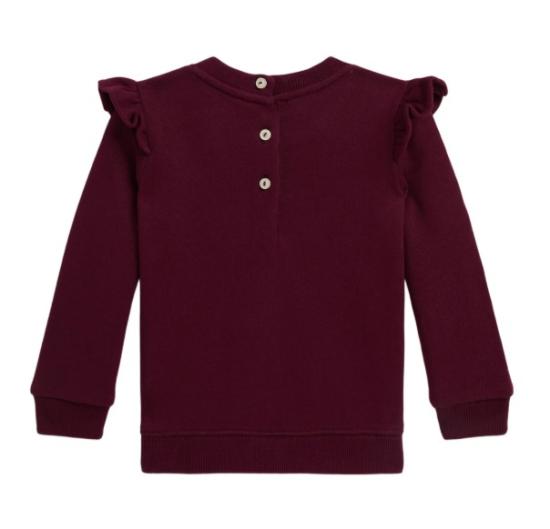25FW [키즈] 폴로 랄프로렌 트레이닝 상의 310982874 001LW MAGIC FLEECE WINE - POLO RALPH LAUREN