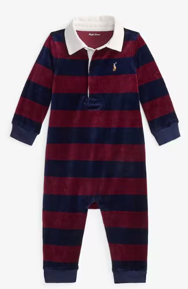 25FW [키즈] 폴로 랄프로렌 캐주얼 세트 320982205 001CLASSIC WINE REFINED NAVY