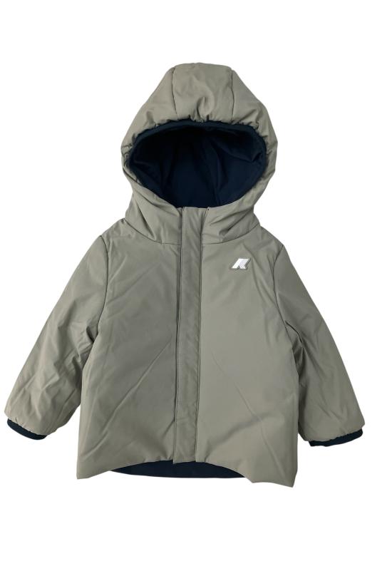 25FW [키즈] 까웨 자켓 K71338W B3F Blue deph green oak - K-WAY