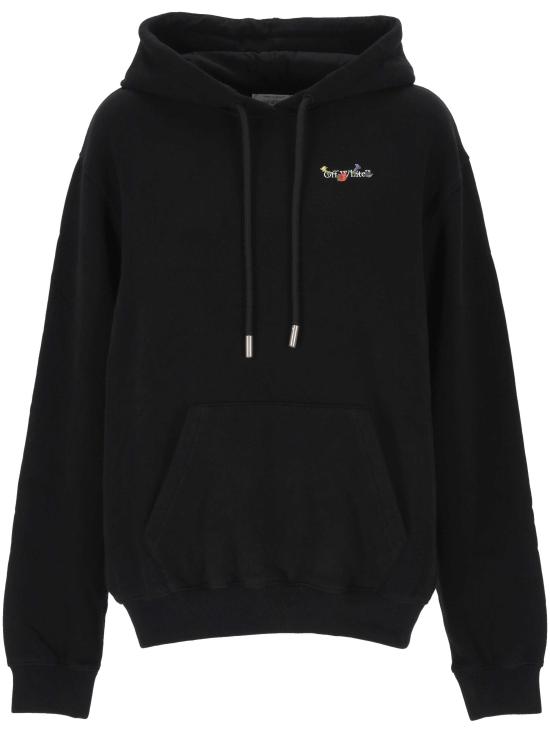 25FW 오프화이트 터틀넥 OWBB064F25FLE001 1001 BLACK WH