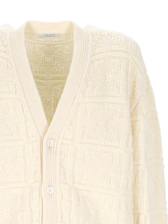 25FW 오프화이트 스웨터 OMHB02LF25KNI001 0B58 CREAM BE - OFF WHITE