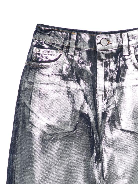 25FW [키즈] 엠에스지엠 진 F5MSJGDP045 124 Denim argento - MSGM