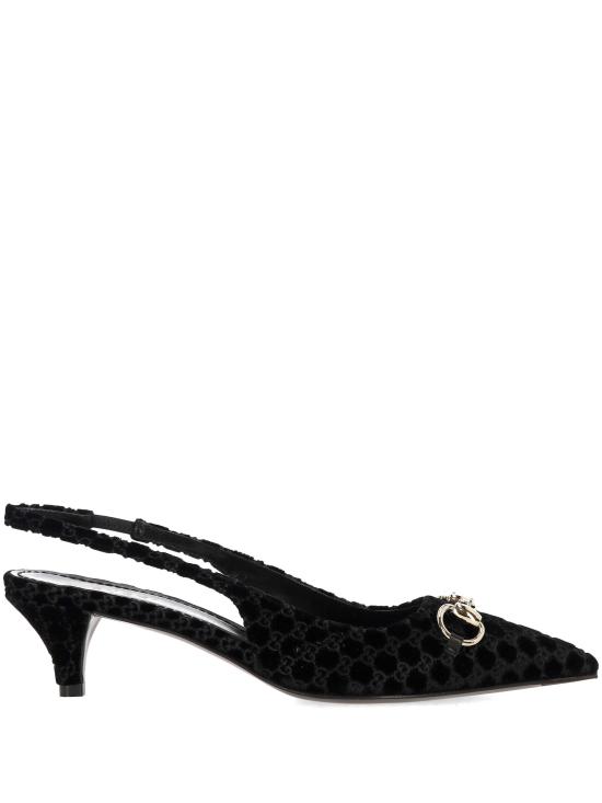 25FW 구찌 홀스빗 슬링백 펌프스 835978 FAETG1000