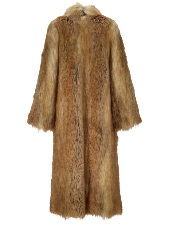 25FW 비비 쿠튀르 코트 WOOD LIGHT BROWN - B&B COUTURE