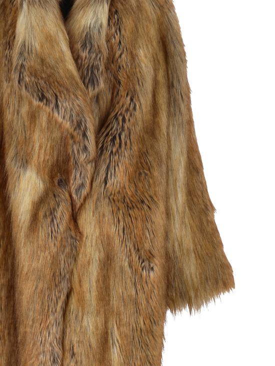 25FW 비비 쿠튀르 코트 WOOD LIGHT BROWN - B&B COUTURE