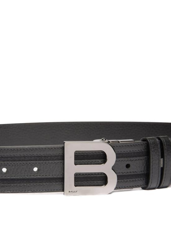 25FW 발리 벨트 MBB04G SI061I945R Black bone - BALLY