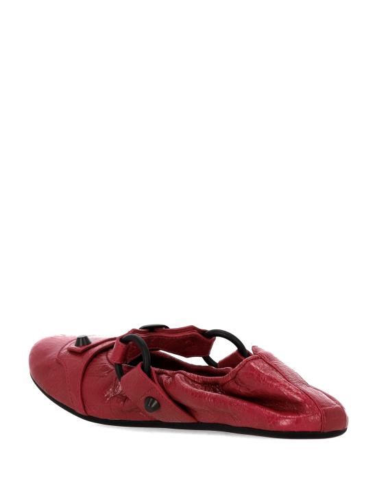 25FW 발렌시아가 플랫 슈즈 828095 WAD4Y6618 Red - BALENCIAGA