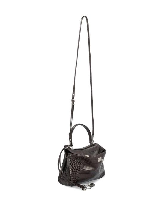 25FW 발렌시아가 로데오 미니 핸드백 843712 2AB462210 ESPRESSO BLACK - BALENCIAGA