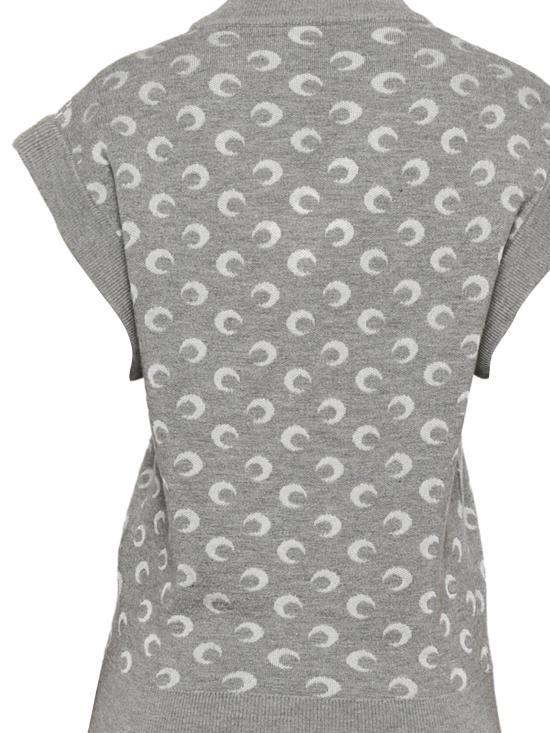 25FW 마린세르 긴팔 티셔츠 UTK004A CKNI0530GR60 MISTY GREY - MARINE SERRE